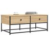 vidaXL Couchtisch Sonoma-Eiche 100x51x40 cm Holzwerkstoff