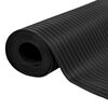 vidaXL Bodenbelag Schwarz 1,5 x 4 m Gummi