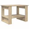 vidaXL Couchtisch Sonoma-Eiche 72 x 50 x 50 cm Holzwerkstoff