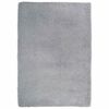 vidaXL Teppich Shaggy Hochflor NAVARRA Hellgrau 240x340 cm Polyester