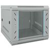 vidaXL Netzwerkschrank mit Speicher Grau 53 x 60 x 45 cm Stahl
