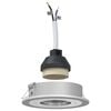 vidaXL Spotlight Silber 9 x 9 x 2 cm Aluminium