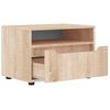 vidaXL TV-Schrank VISNES Sonoma-Eiche 60x40x38 cm Holzwerkstoff