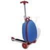 vidaXL Roller mit Trolley-Koffer f&uuml;r Kinder Blau