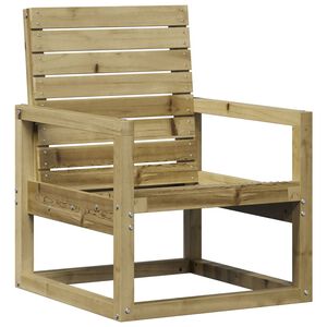 vidaXL Gartenstuhl 57,5x63x76 cm Kiefernholz Impr&auml;gniert