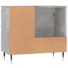 vidaXL Badschrank Betongrau 65x33x60 cm Holzwerkstoff