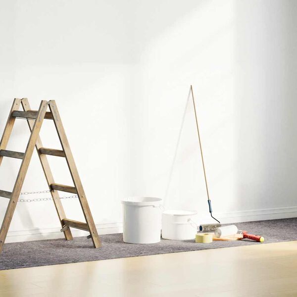 vidaXL Rutschfestes Malervlies 25 m 220 g/m&sup2; Grau