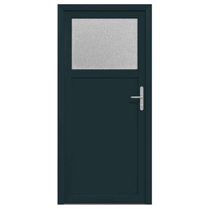 vidaXL Seiteneingangst&uuml;r 98 x 198 cm PVC Anthrazit