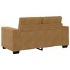 vidaXL Sofa Set 3 pcs Braun 221 x 80 x 80 cm Samt