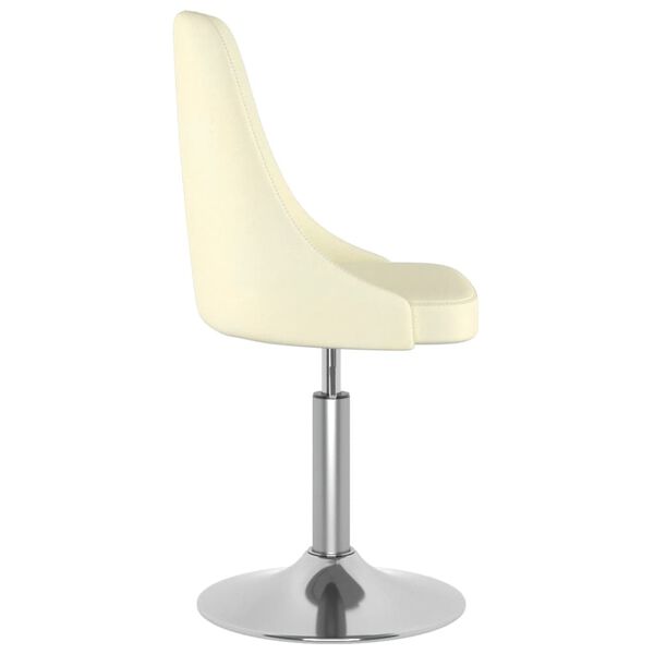 vidaXL Barhocker Creme Stoff