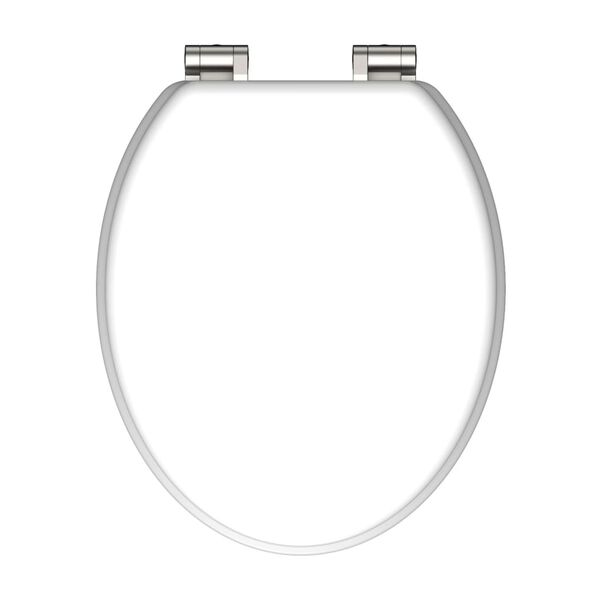 SCHÜTTE WC-Sitz WHITE Holzkern