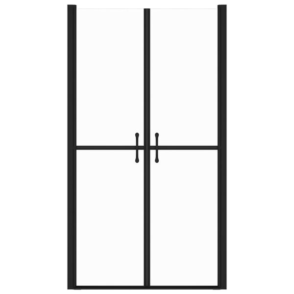 vidaXL Duschtür Klar ESG (83-86)x190 cm