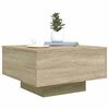 vidaXL Couchtisch Sonoma-Eiche 55x55x31 cm Holzwerkstoff
