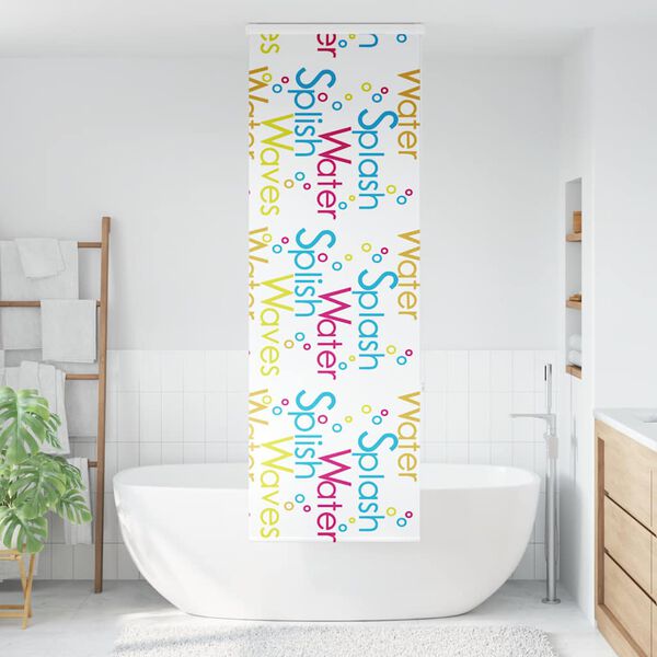 vidaXL Duschrollo mit Kassette 60x240 cm Stoffbreite 56 cm