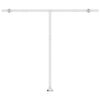 vidaXL Standmarkise Manuell Einziehbar 300x250 cm Creme