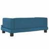 vidaXL Kindersofa Blau 80x45x30 cm Samt