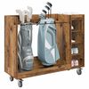 vidaXL Golf Schrank Mit Rad Uni Altholz 120 x 45 x 98 cm