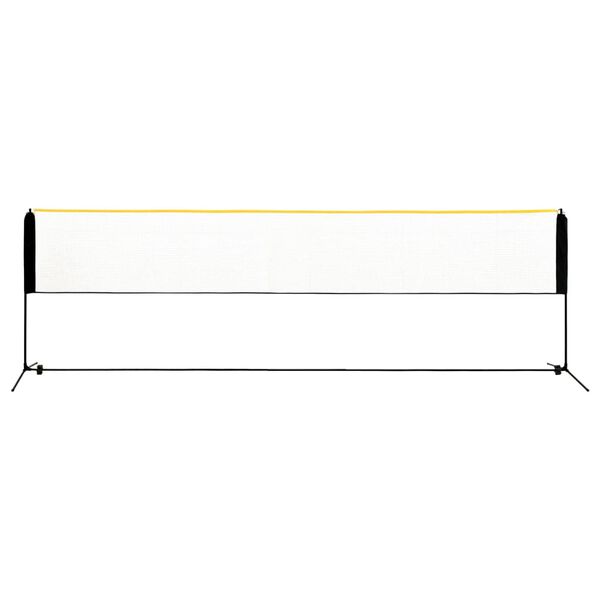 vidaXL Badmintonnetz Verstellbar 500x103x94-158 cm Metall