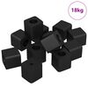 vidaXL Schubladenhalter 6792 stk. Schwarz 15 x 15 x 15mm PP Copolymer