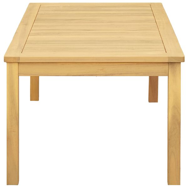 vidaXL Garten-Couchtisch 110x60x45 cm Massivholz Akazie