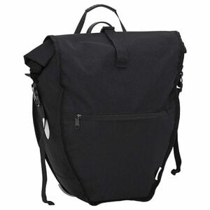vidaXL Fahrradtasche Schwarz 32,5 x 17 x 57 cm Polyester