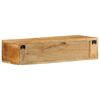 vidaXL TV-Wandschrank 80x30x19 cm Raues Mangoholz