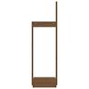 vidaXL Kaminholzhalter Honigbraun 33,5x30x110 cm Massivholz Kiefer