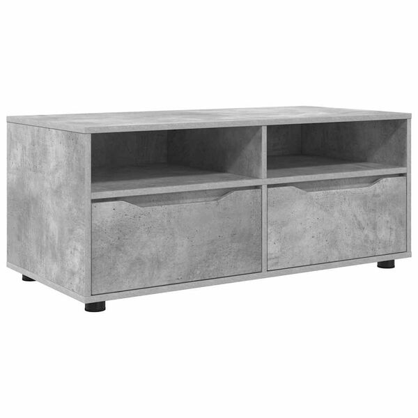 vidaXL TV-Schr&auml;nk Beton Grau 100 x 48 x 43 cm Holzwerkstoff
