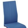 vidaXL Freischwinger 2 Stk. Blau Kunstleder