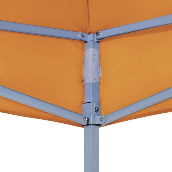 vidaXL Partyzelt-Dach 3x3 m Orange 270 g/m²