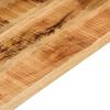 vidaXL Tischplatte 100x60x2,5 cm Rechteckig Raues Massivholz Mango
