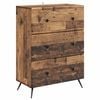 vidaXL Schubladenschrank 66 x 34,5 x 90 cm Holzwerkstoff Altholz