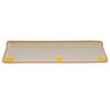 vidaXL Stufenmatten 20 Stk. 65x21x4 cm Beige Rechteckiger Rand