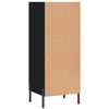 vidaXL Sideboard Schwarz 34,5x32,5x90 cm Holzwerkstoff