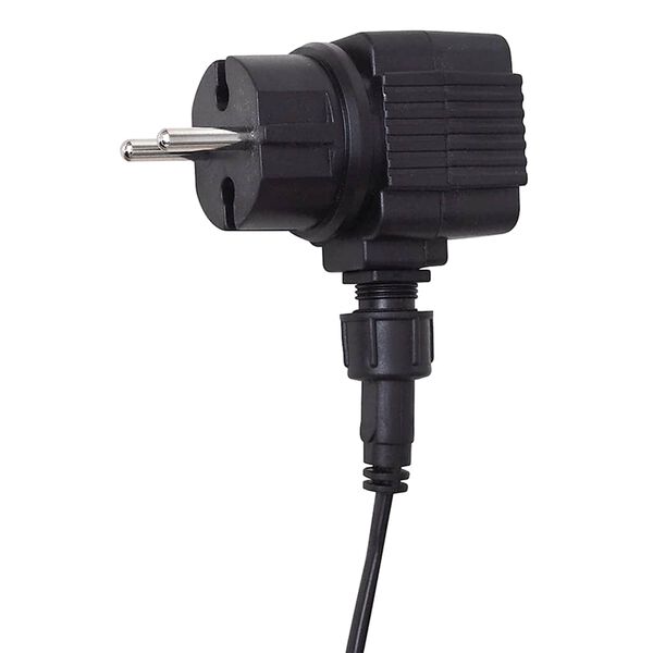 vidaXL Pool-Wasserfall Font&auml;ne mit LEDs Rechteckig Edelstahl 30 cm