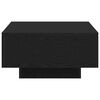 vidaXL Couchtisch Schwarz Eichen-Optik 90 x 60 x 31 cm Holzwerkstoff