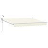 vidaXL Elektrische ausziehbare Markise Creme 3,5 x 2,5 m