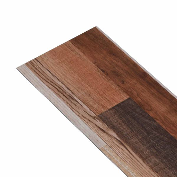 vidaXL Selbstklebende Bodenbelagsdiele 32 pcs Mehrfarbig 4,46 m&sup2; PVC