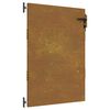 vidaXL Gartentor 85x125 cm Cortenstahl