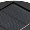 vidaXL Solar LED Wegeleuchte 2 pcs Bronze Wetterfeststahl