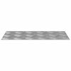 vidaXL Treppe Tritt Rechtwinklig 2 pcs Silber 40 x 20 cm Aluminium