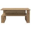 vidaXL Couchtisch Artisan-Eiche 90 x 50 x 40 cm Holzwerkstoff