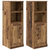 vidaXL Highboard mit Schubladen 3 pcs Altholz Holzwerkstoff