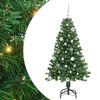 vidaXL K&uuml;nstlicher Weihnachtsbaum mit 150 LEDs mit St&auml;nder Gr&uuml;n 150 cm