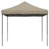 vidaXL Partyzelt Faltbar Pop-Up Taupe 292x292x315 cm