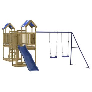 vidaXL Spielturm Impr&auml;gniertes Kiefernholz