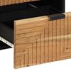 vidaXL Sideboard Natur 40 x 33,5 x 75 cm Massivholz Akazie