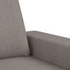 vidaXL 2-Sitzer-Sofa Taupe 120 cm Stoff
