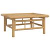 vidaXL Gartentisch 65x55x30 cm Bambus