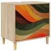 vidaXL Badezimmerschrank BONN Sonoma 60 x 40 x 60 cm Holzwerkstoff
